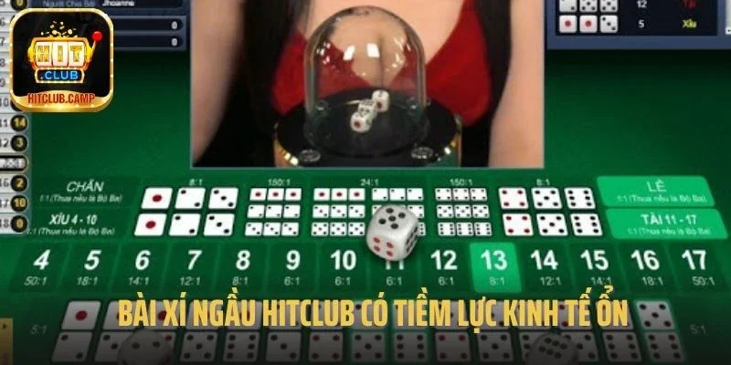 Bài Xí Ngầu Hitclub có tiềm lực kinh tế ổn